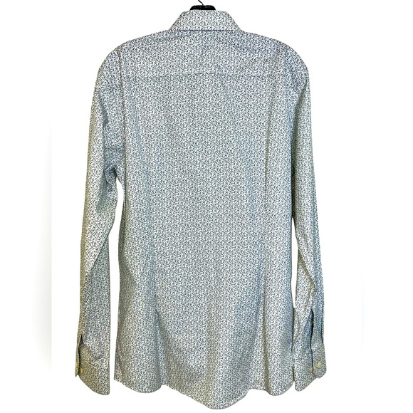 NWT ETON CONTEMPORARY-FIT MINI FLORAL PRINT SHIRT - Picture 4 of 9